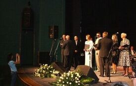 Laureaci IV edycji konkursu &bdquo;Orzeł Powiatu Gnieźnieńskiego dla Przedsiębiorczości 2005-2007&rdquo;.