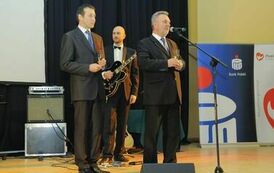 Toast na cześć laureat&oacute;w.