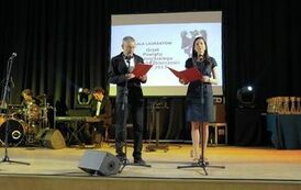 Prowadzący galę: Anna Dzionek i Rafał Muniak.