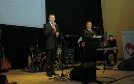 Toast na cześć laureat&oacute;w.